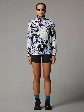 THE NORTH FACE | Damen Zipshirt Fleece Glacier Printed | 